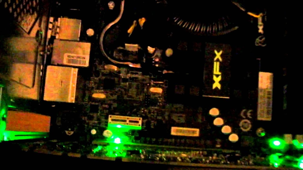 GTX 470 / MB XFX 9300 Series / Pentium D E2220 3.0 GHz (Overclocked)