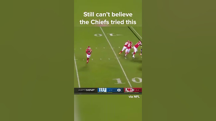 Can the Chiefs pull off this INSANE play? #shorts
