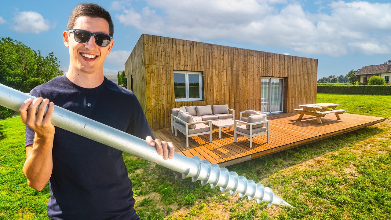 Construire une Terrasse en Bois sans Béton de A à Z (vis de fondation Weasyfix)