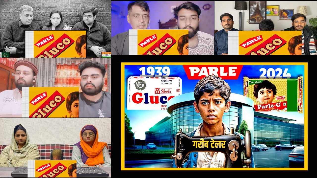 Parle G ❤️ A Heart Touching Success Story  Case Study History World's No 1 Biscuit pakistani reacts