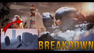 Springtime Lighthouse - Unreal Engine 4 Scene Process Breakdown