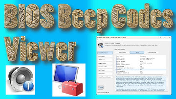 BIOS Beep Codes Viewer