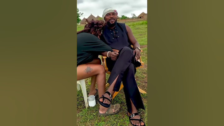 TOYIN ABRAHAM AND KOLAWOLE AJEYEMI ALL LOVED UP ON SET OF IYALODE #IYALODE #TOYINABRAHAM