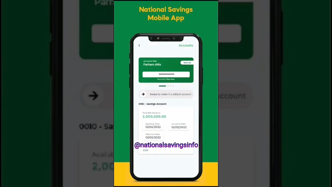 NATIONAL SAVINGS DIGITAL MOBILE APP - SIGNUP/CREATE NEW ACCOUNT ERROR FOR JAZZ/WARID CUSTOMERS