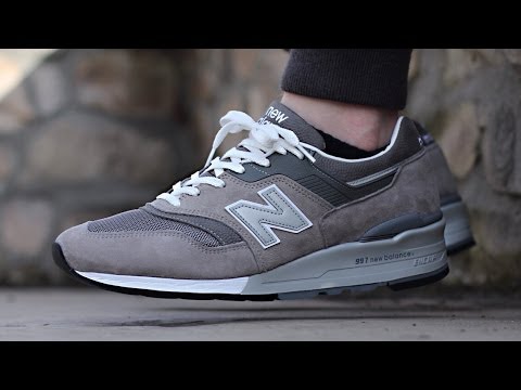 New Balance 997 Reissue (on feet) - YouTube