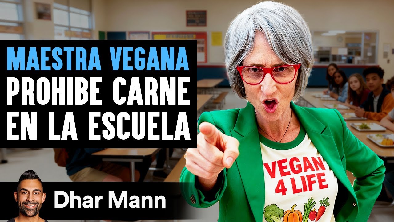 Maestra Vegana Prohibe Carne En La Escuela | Dhar Mann Studios