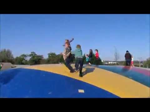 outdoor jumping pillow