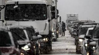 Neige et verglas : 34 départements placés en vigilance orange mercredi dans le nord-est du pays