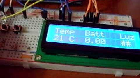 Arduino OS - Light Sensor / Temperature / Remote Control IR / Menus / LCD