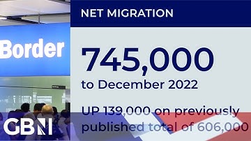 Net Migration figures for 2022 revised UPWARDS to a record high of 745,000