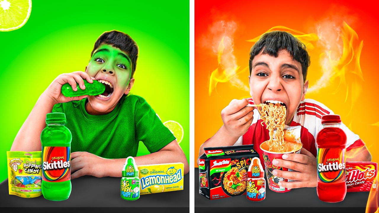 زياد والياس تحدي الاحمر ضد الاخضر مع الروبوت !!