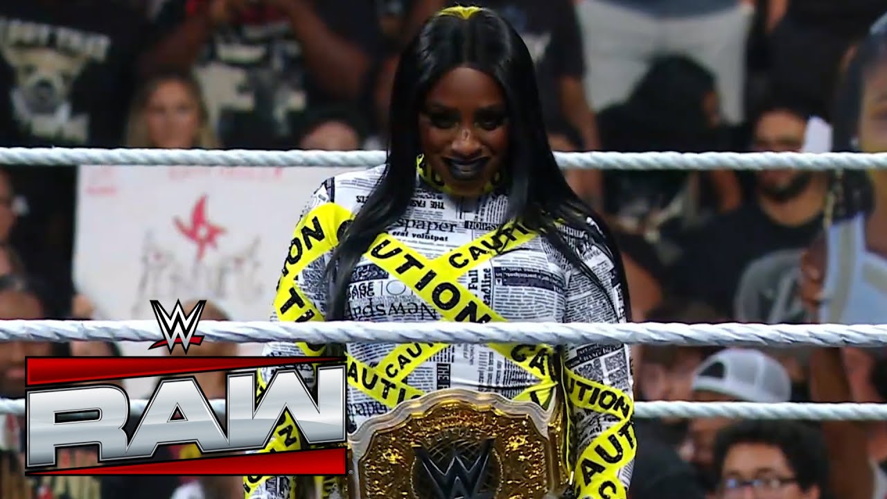 'New' Women's World Champion Naomi Entrance: WWE Raw, July 14, 2025