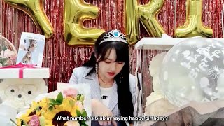 Did GFRIEND members wish YERIN a happy Birthday??