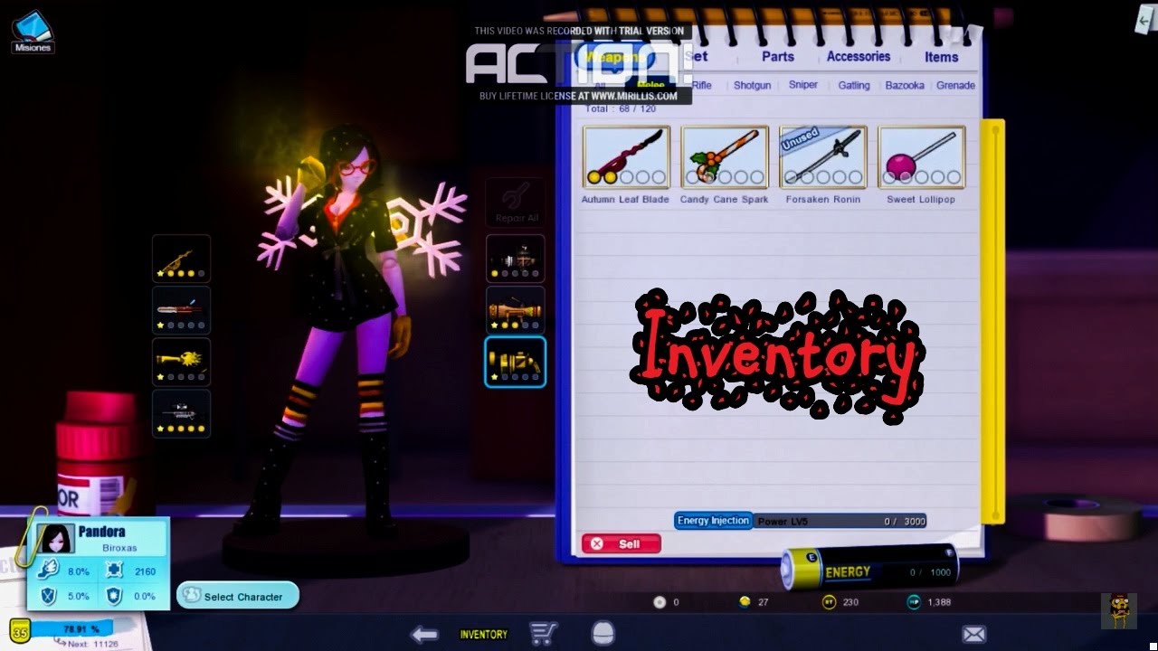 ToyHeroes Online - Inventory #1