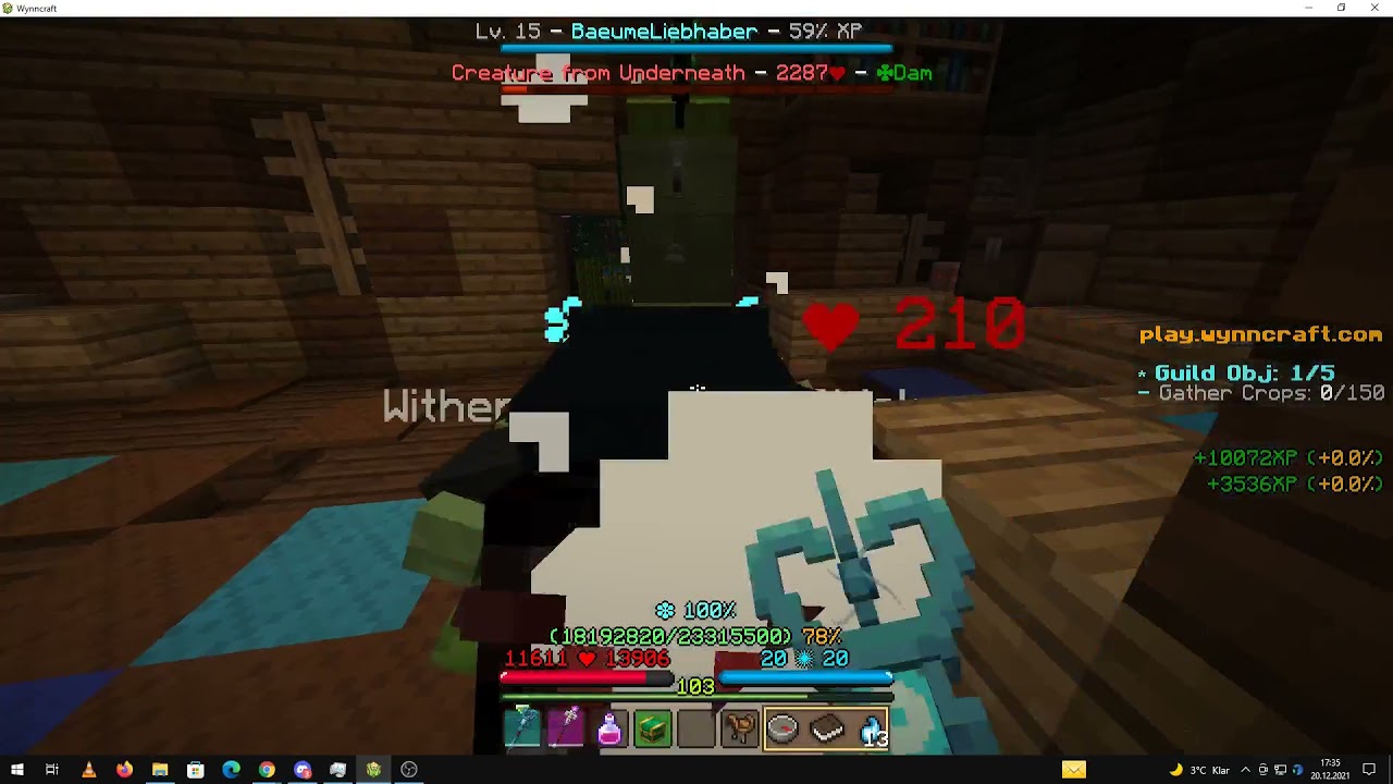 Proof for the Bug in a Hunter's Calling