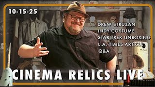 Exposing Prop Fraud | Indiana Jones Poster Art | Star Trek Unboxing | Cinema Relics Live