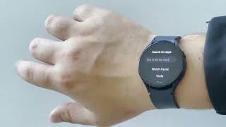 Typing into Samsung Galaxy Smartwatch with TapXR