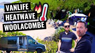 Van Life in Woolacombe Devon: 32°C Heatwave & The Best Hidden Beach Cafe