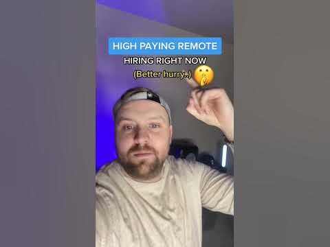 High paying remote jobs hiring now - YouTube