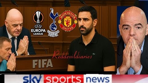 FIFA BOSS FINALLY HANDS EUROPA LEAGUE TROPHY TO AMORIM AFTER VAR SCANDAL EXPOSED!