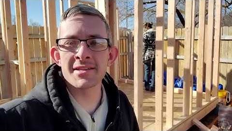 DIY Shed Part 2: Fraiming of the Walls