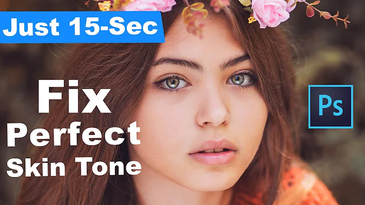 Just 15-Sec Fix Perfect Skin tone by One Click in Photoshop Hidden