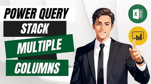 How to Combine All Columns into One Column in Excel Power Query