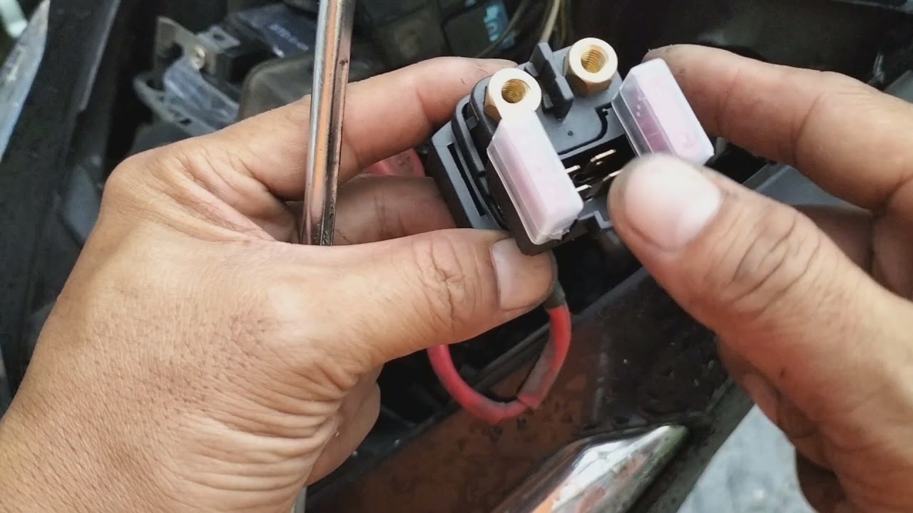 Starter relay mio mx125 mxi125 YouTube