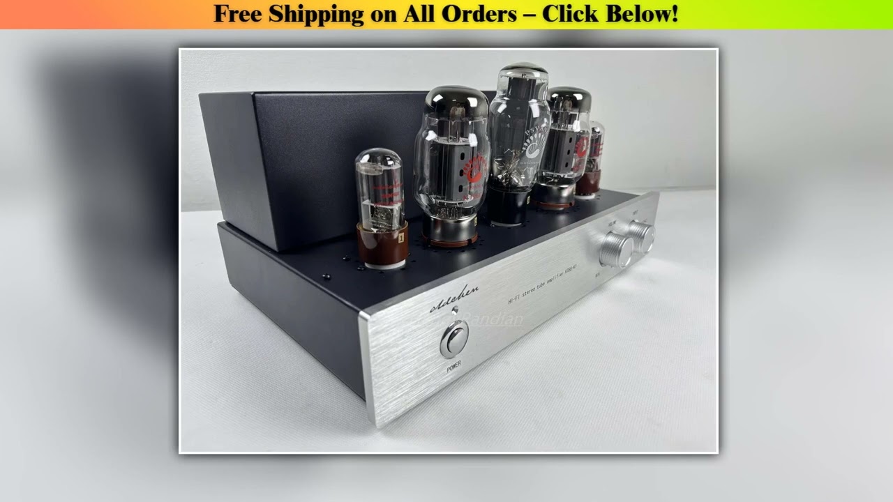 OldChen KT88-K1 Electron Tube Amplifier,Class A HIFI LaoChen Audio Amp Handmade Scaffolding KT88