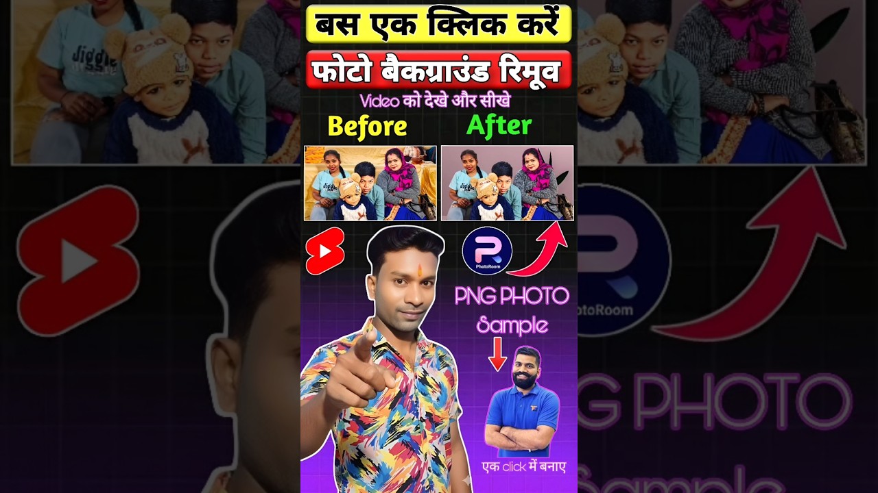 How To Remove Photo Background | Photo Ka Png Kaise Banaye | Photo Ka Background Kaise Change Kare