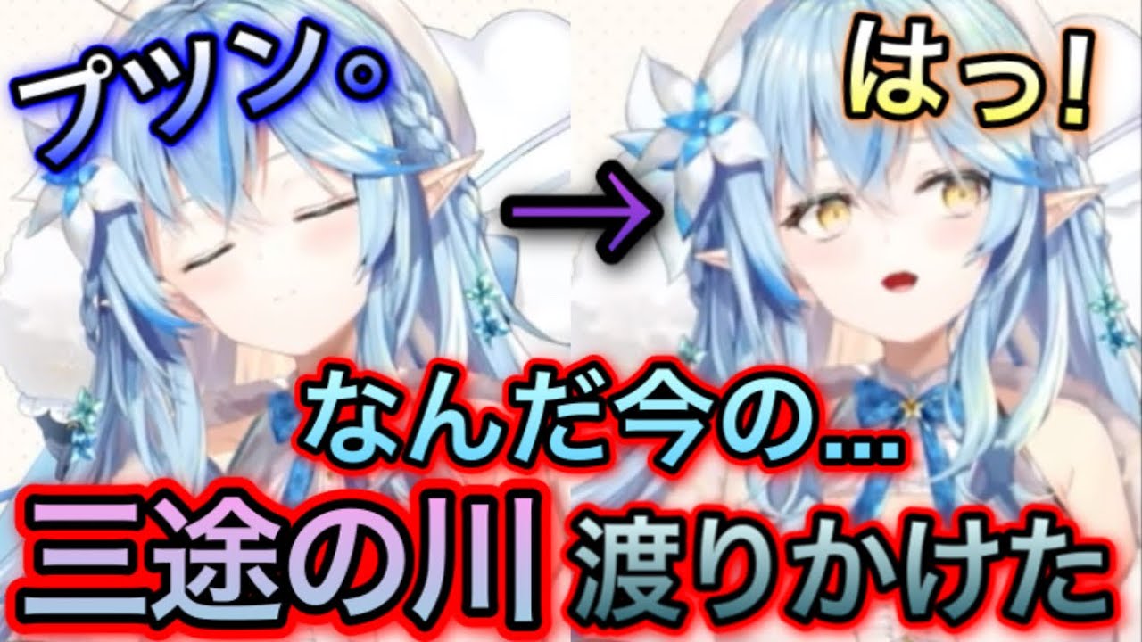 血を吸い過ぎて血管が切れるドラキュラミィ【雪花ラミィ/切り抜き】