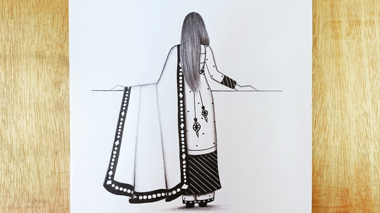𝕗𝕒𝕤𝕙1𝕠𝕟_𝕕𝕚𝕧𝕒 𝕓𝕪 ⓈⒶⓇⒾⓀⒶ on Instagram: “Traditional patiala sal…  | Fashion illustration sketches dresses, Fashion illustration sketches,  Sketches dresses