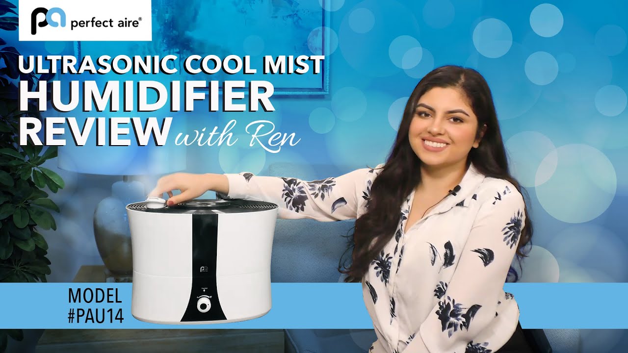 Room Humidifiers with Ren! | Perfect Aire 1.4 Gallon Top Fill