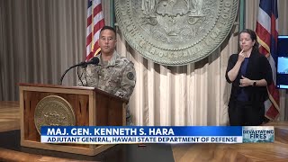 Live from Kahului airport after devastating Lahaina fire