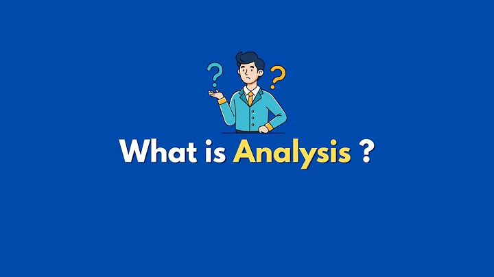 What is analysis