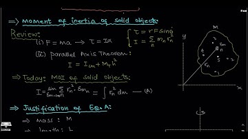 Lecture 76 (Chapter 9.6)| HRK Physics| Rotational Inertia of Solid Objects  | Urdu | Hindi |