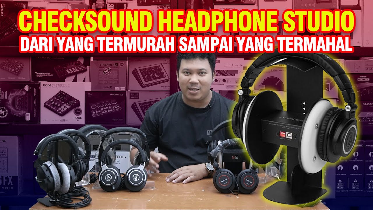 CHECK SOUND !! STUDIO HEADPHONE DARI YANG TER-MURAH SAMPE YANG TER ...