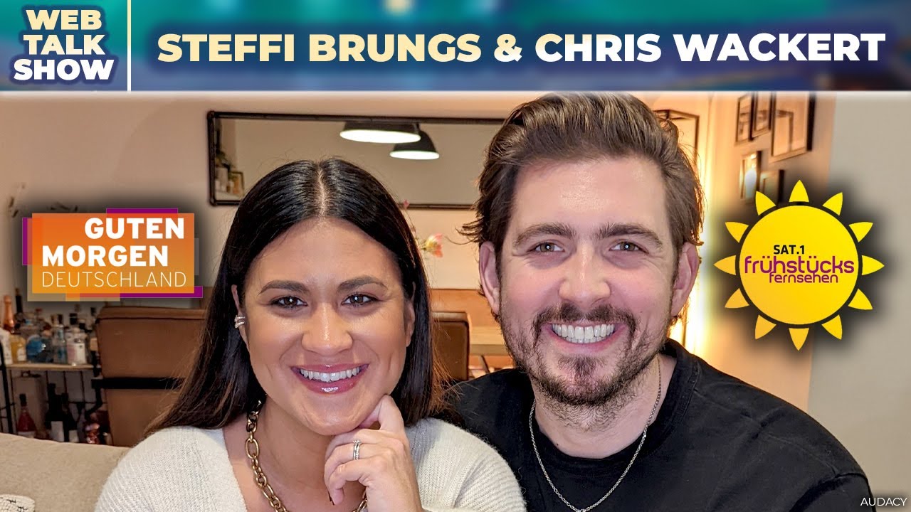 Sat.1 Frühstücksfernsehen & Guten Morgen RTL - Steffi Brungs & Chris Wackert Interview