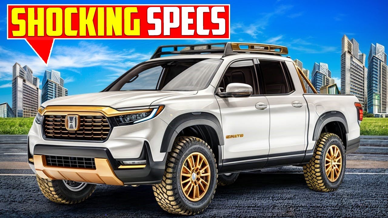 Upcoming 2025 Honda Ridgeline Unveiled || Everything Perfect - YouTube