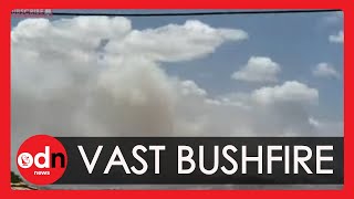 Vast Orroral Valley Bushfire Edges Closer to Australia's Capital Canberra