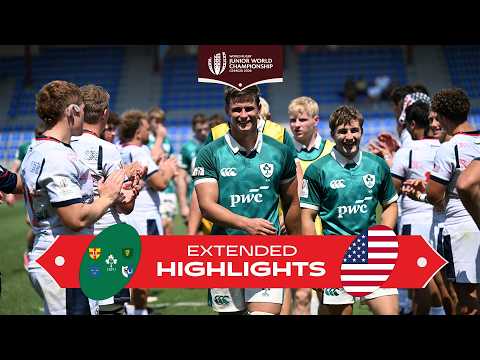 A DOMINANT Ireland showing | Ireland v USA | Junior World Championships 2026 | Extended Highlights