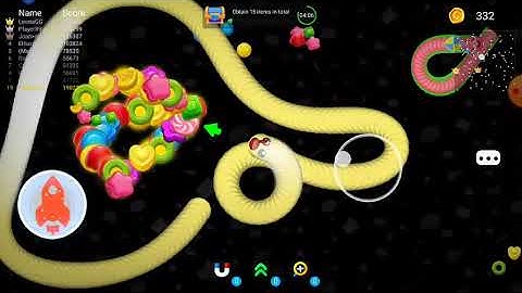 Worms zone.io Big Giant Snake Gameplay | Saamp wala game 2023 | 4k gameplay