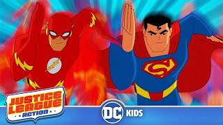 Justice League Action en Latino | ¡Flash en Acción! | DC Kids