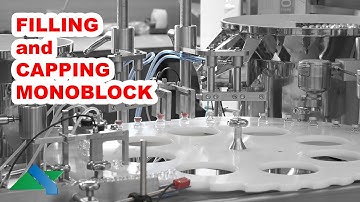 FILLING & CAPPING MONOBLOCK - Pharmaceutical Products I ALBERTINA Machinery