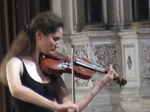 Marie Cantagrill in J.S BACH Ciaccona in d-minor (samples)