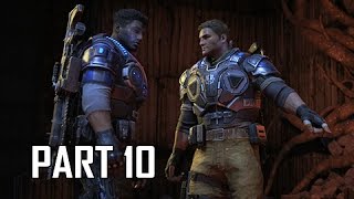 Gears of War 4 Walkthrough Part 10 - Elevator to Hell (Let's Play Gameplay Commentary)