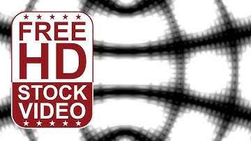 Free Stock Videos – abstract black and white distorted sphere 3D animation