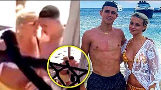 Phil Foden Heated Argument With Girlfriend Rebecca Cooke On Vacation