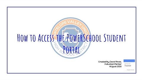 PowerSchool Student Access