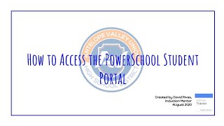 PowerSchool Student Access